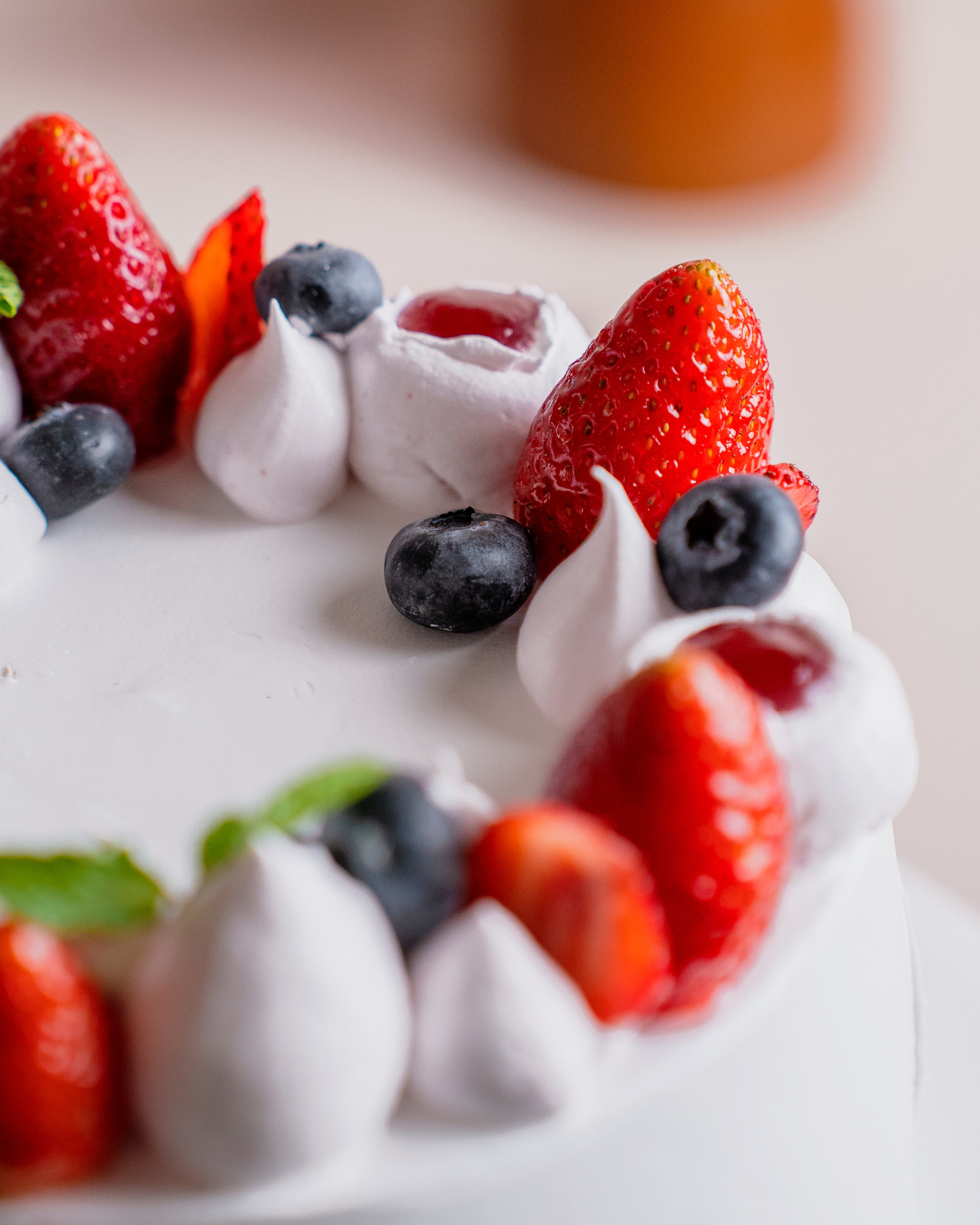 Strawberry Cream Cake