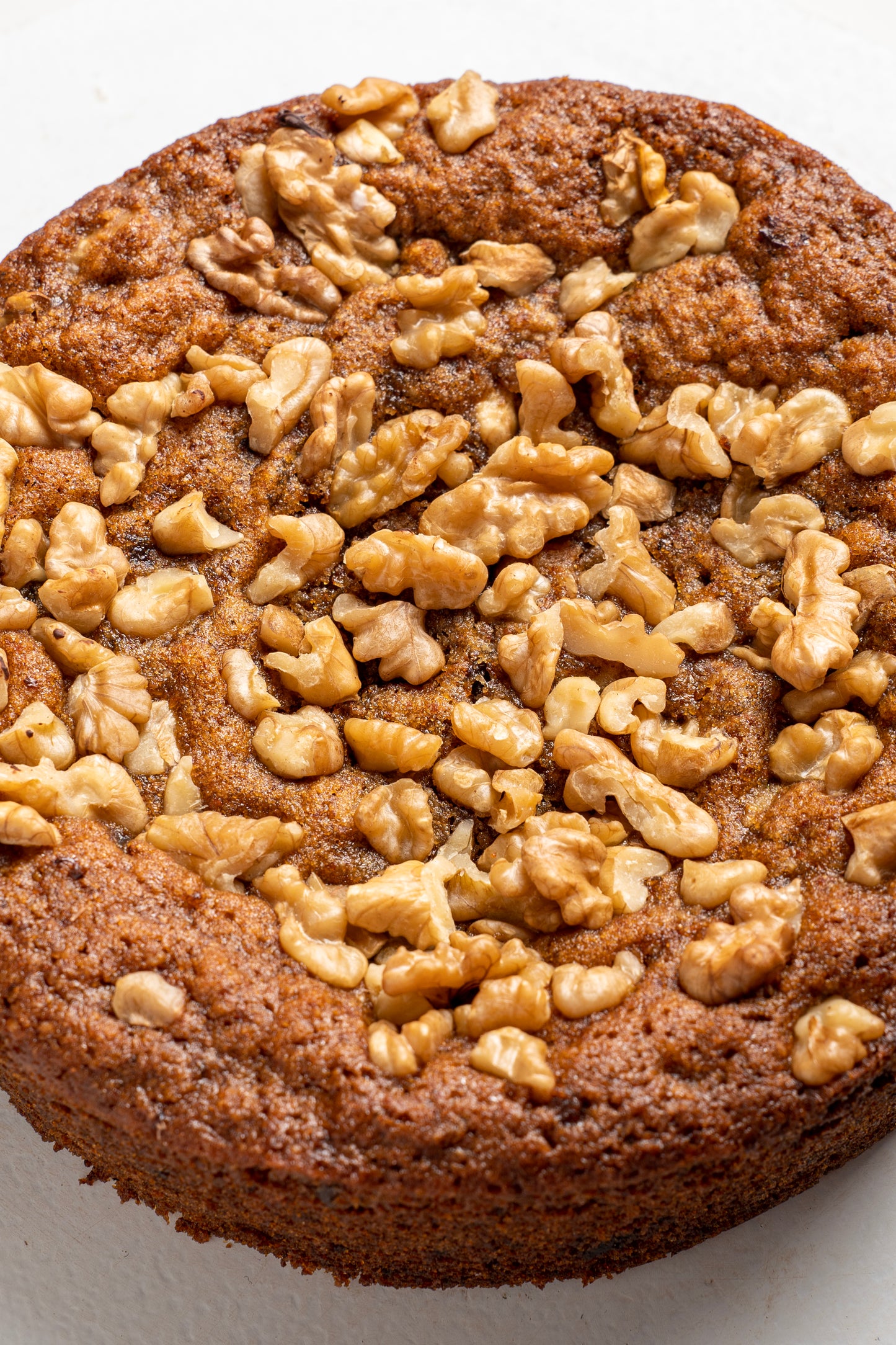 Date and walnut teacake