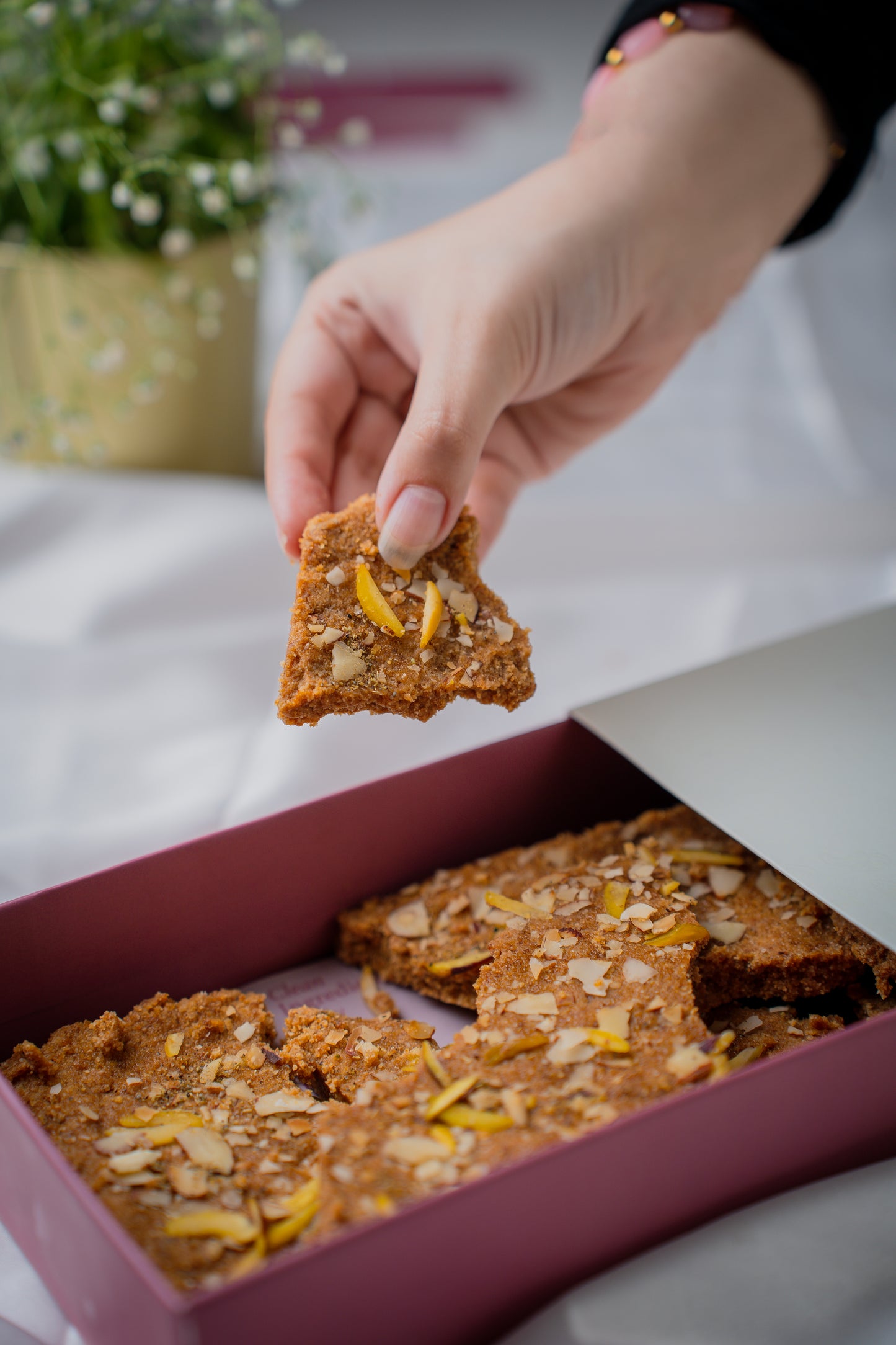 Almond Barfi Barks