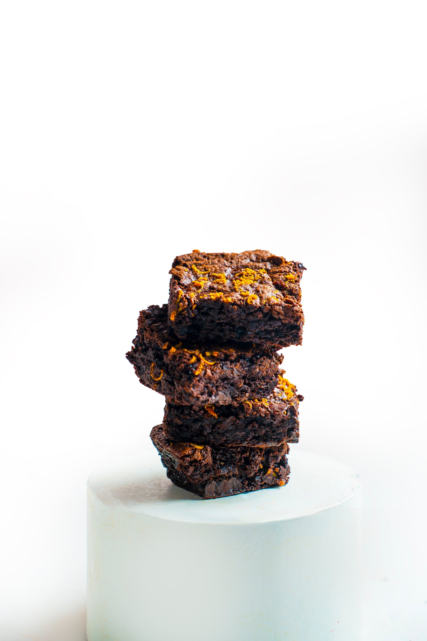 Dark chocolate orange brownies