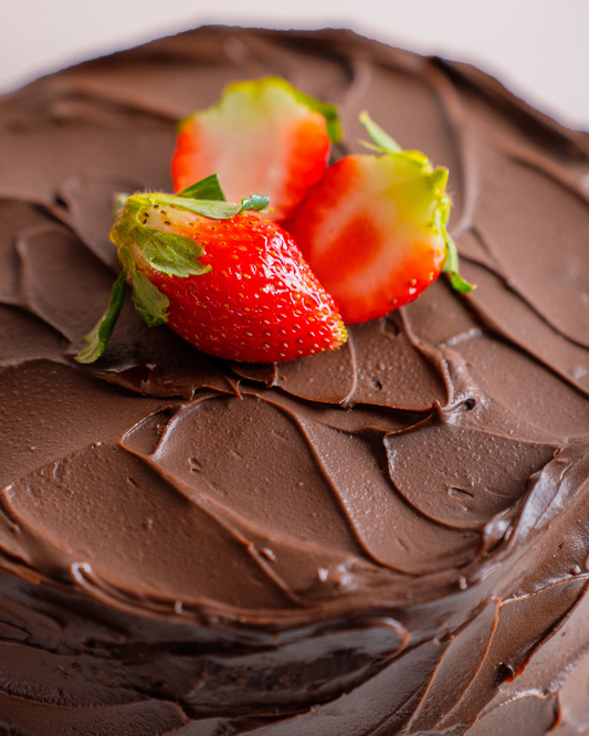 Strawberry Triple Chocolate Crunch Cake 1 kg