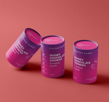 Gooey double chocolate cookies