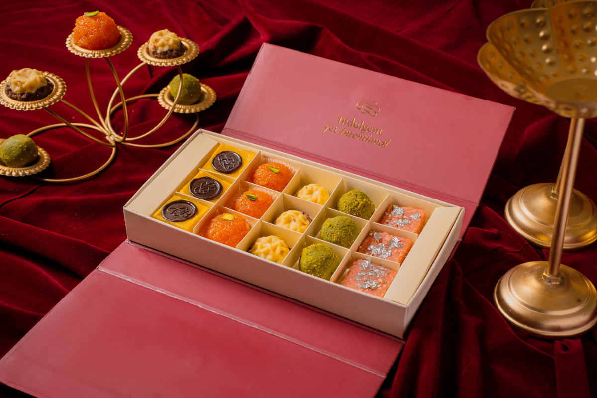 Assorted Mithai Box of 15