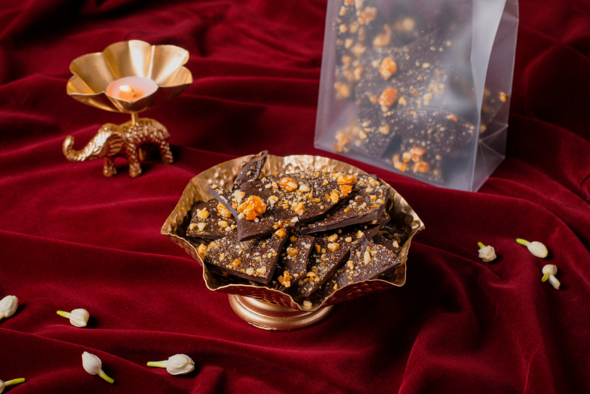 Chocolate Praline Barks