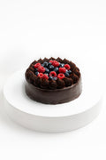 Chocolate blueberry cake