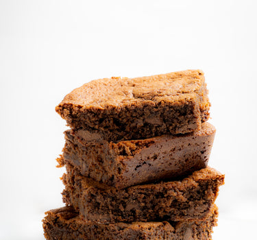 Salted caramel brownie