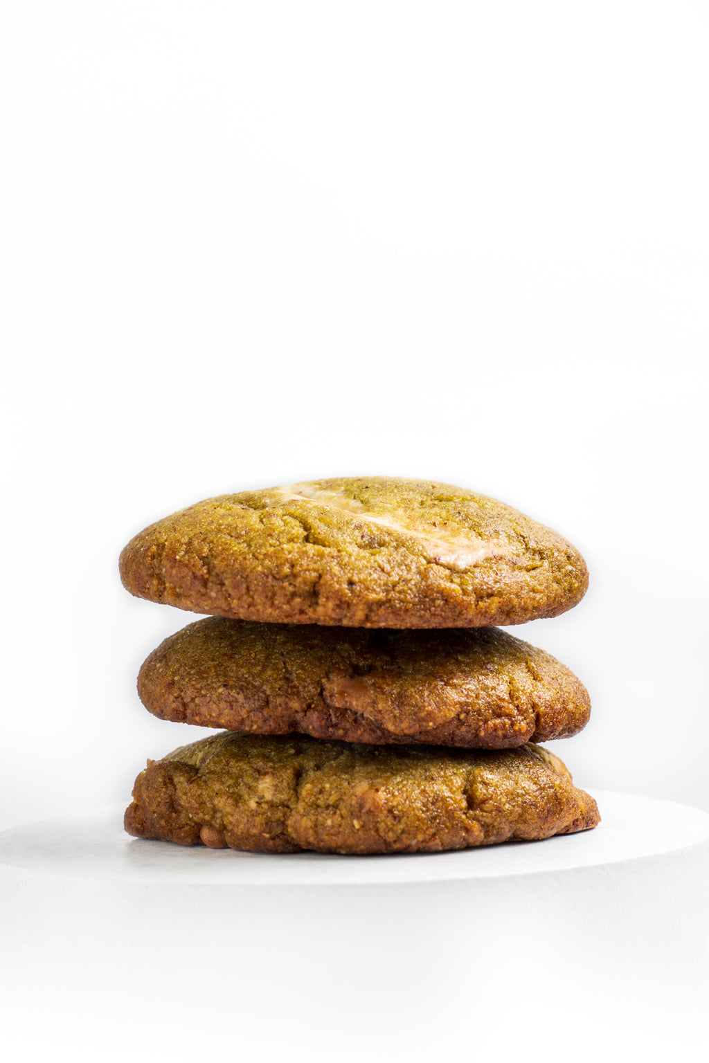 Pistachio White Chocolate Cookies