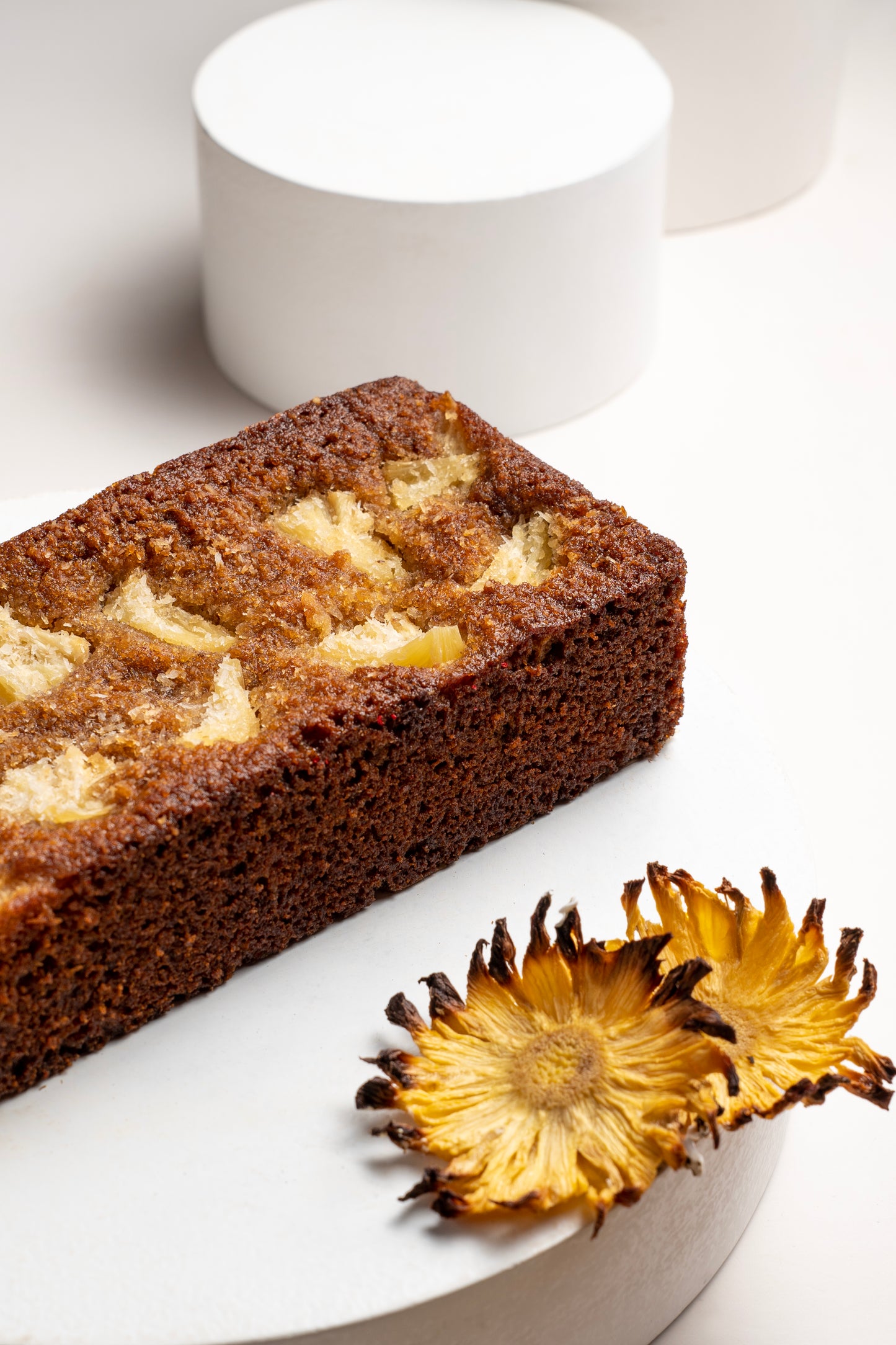 Pineapple coconut tea loaf