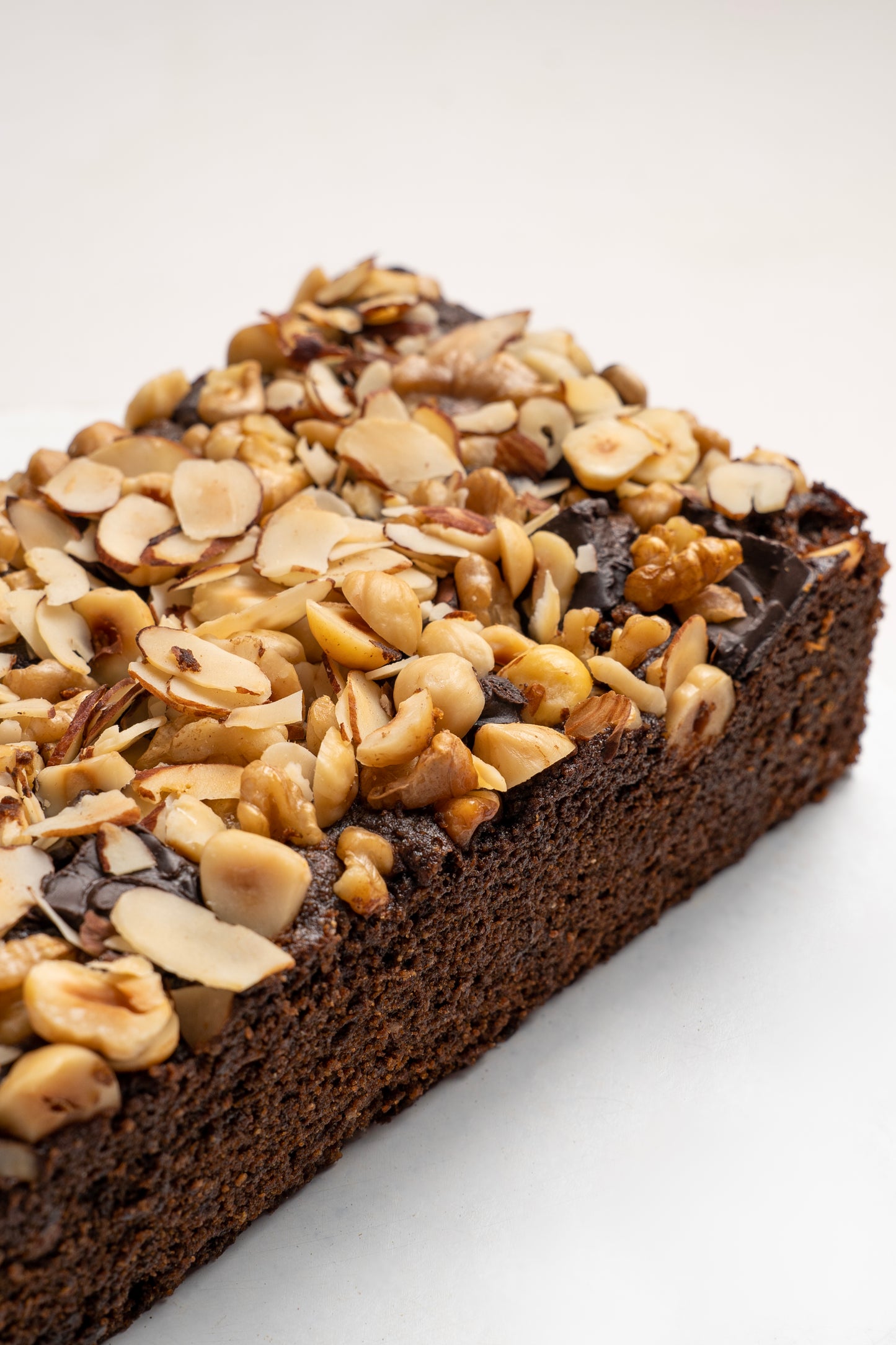 Choco nutty tea loaf