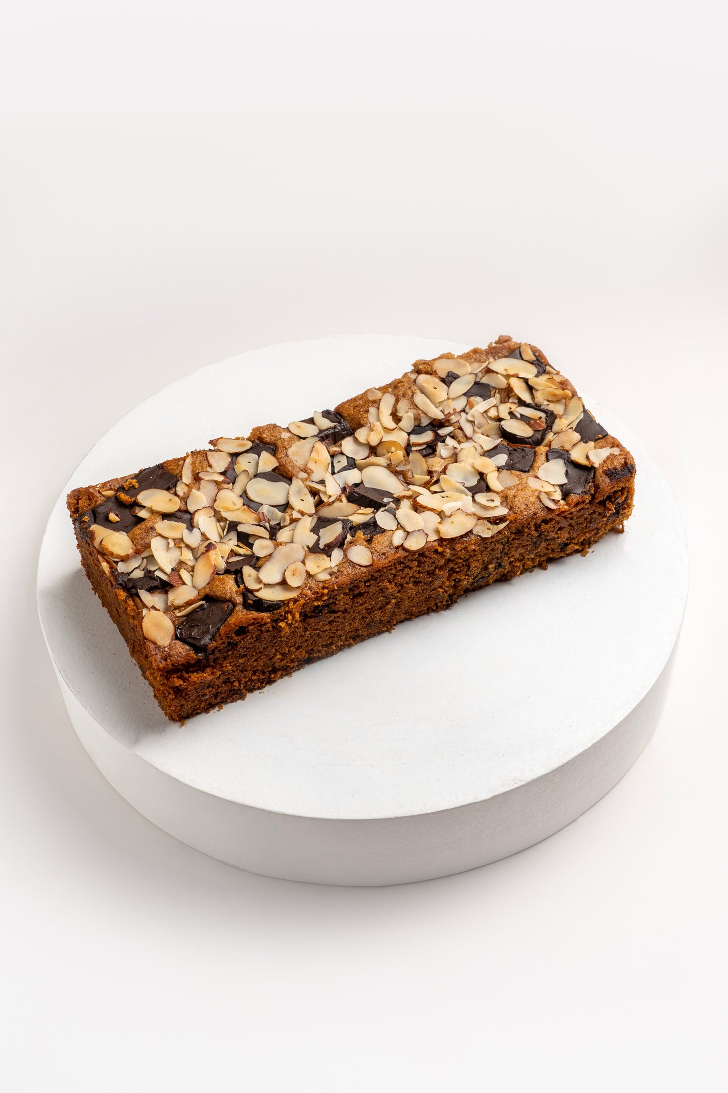 Vanilla roasted almond tea loaf