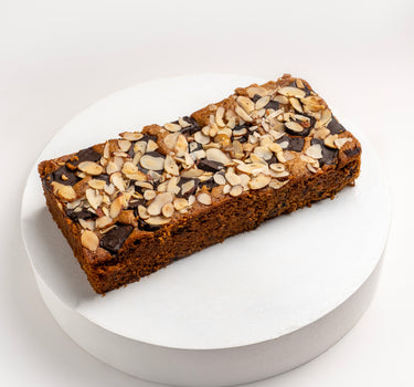 Vanilla roasted almond tea loaf