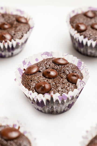 Gooey Chocolate Muffins