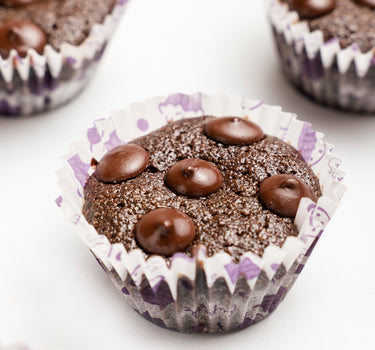 Gooey Chocolate Muffins