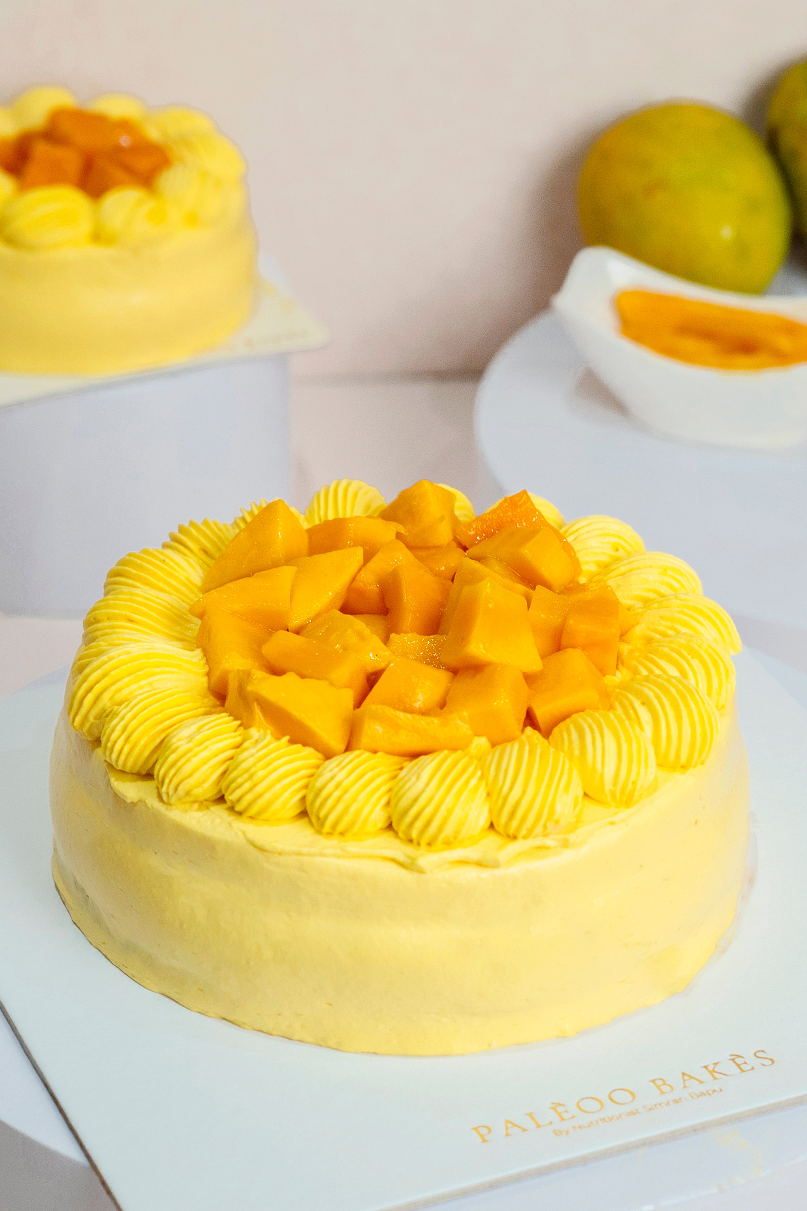 Mango Cream Cake