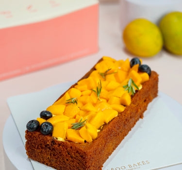 Mango Blueberry Tea Loaf