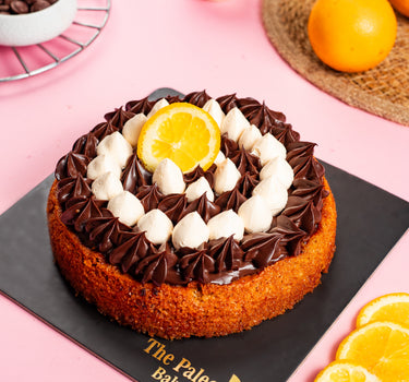 Chocolate orange mousse cake