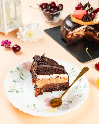 Black forest tiramisu