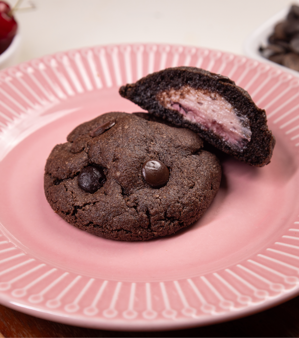 Cherry Cheesecake Cookie