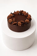 Triple Chocolate Crunch Cake