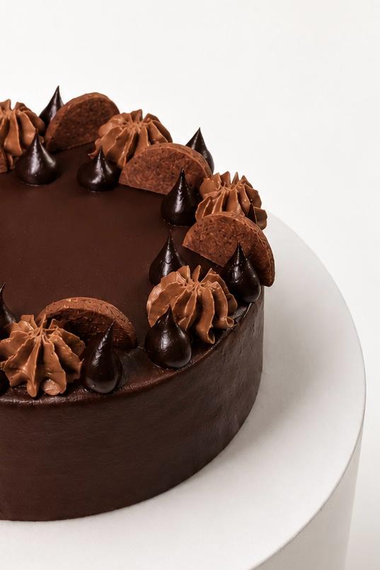 Triple Chocolate Crunch Cake
