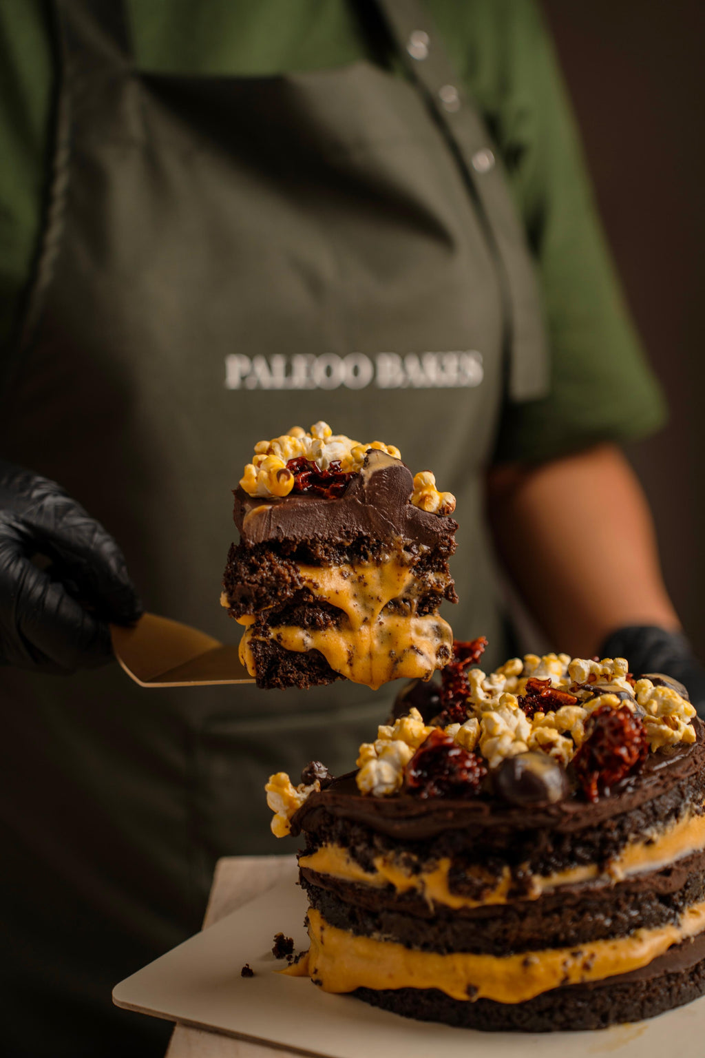 Chocolate Caramel Noir Cake
