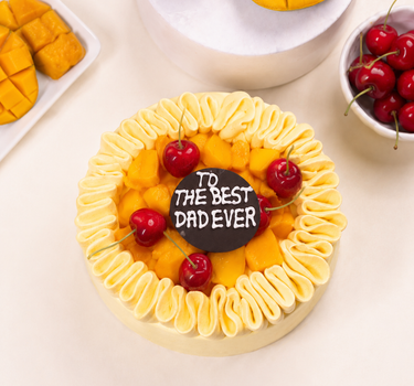 Mango Cherry Cake